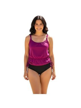 Jessica London Size 18 Purple Tankini Top